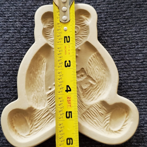 Brown Bag “Teddy Bear” Cookie Art Mold 1984 - Picture 5 of 5